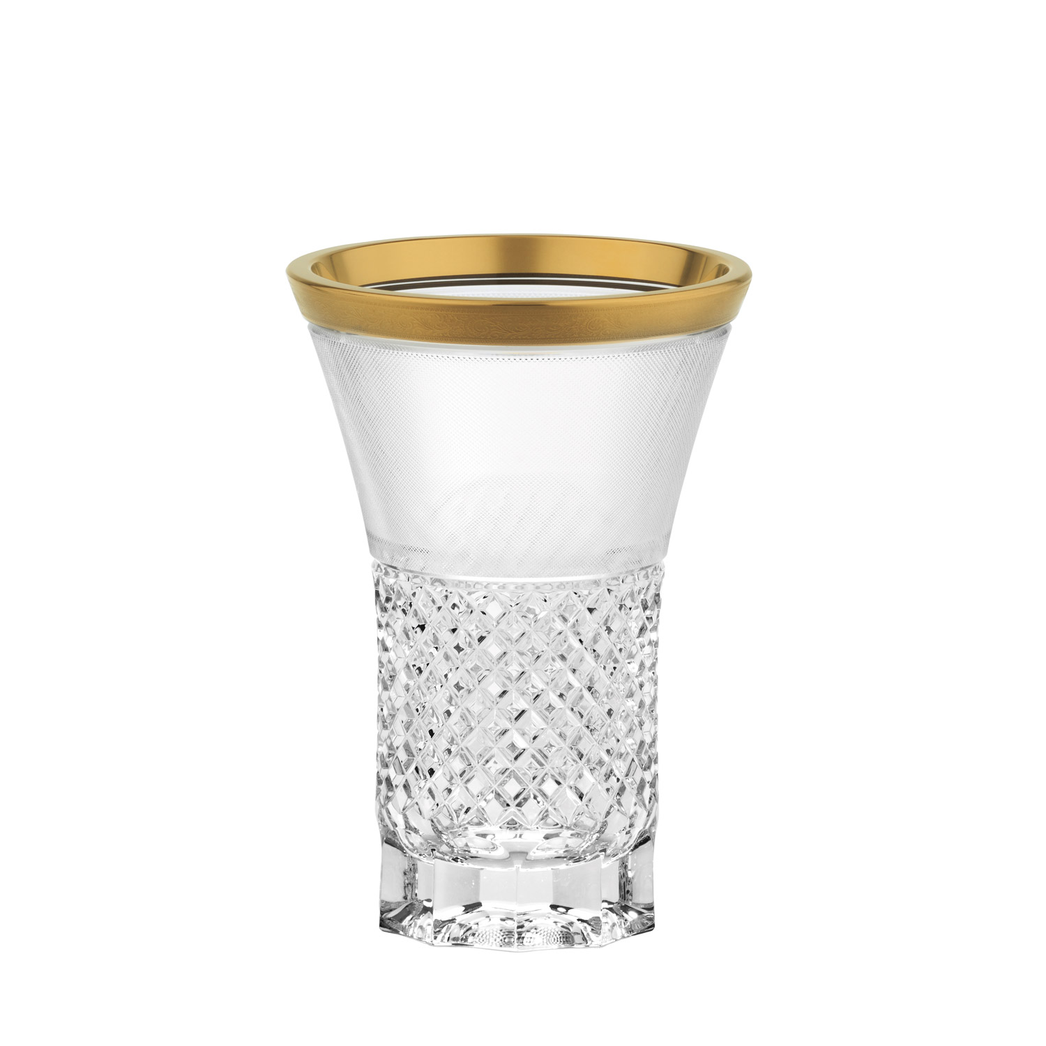 Vase Kristallglas Rococo clear (26 cm)