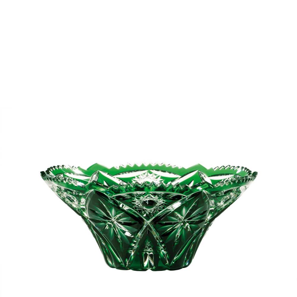Schale Kristallglas Nizza smaragd (18 cm)