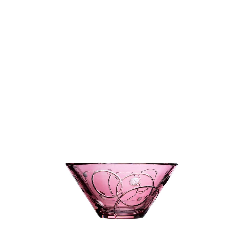 Schale Kristallglas Circle rosalin (24 cm)