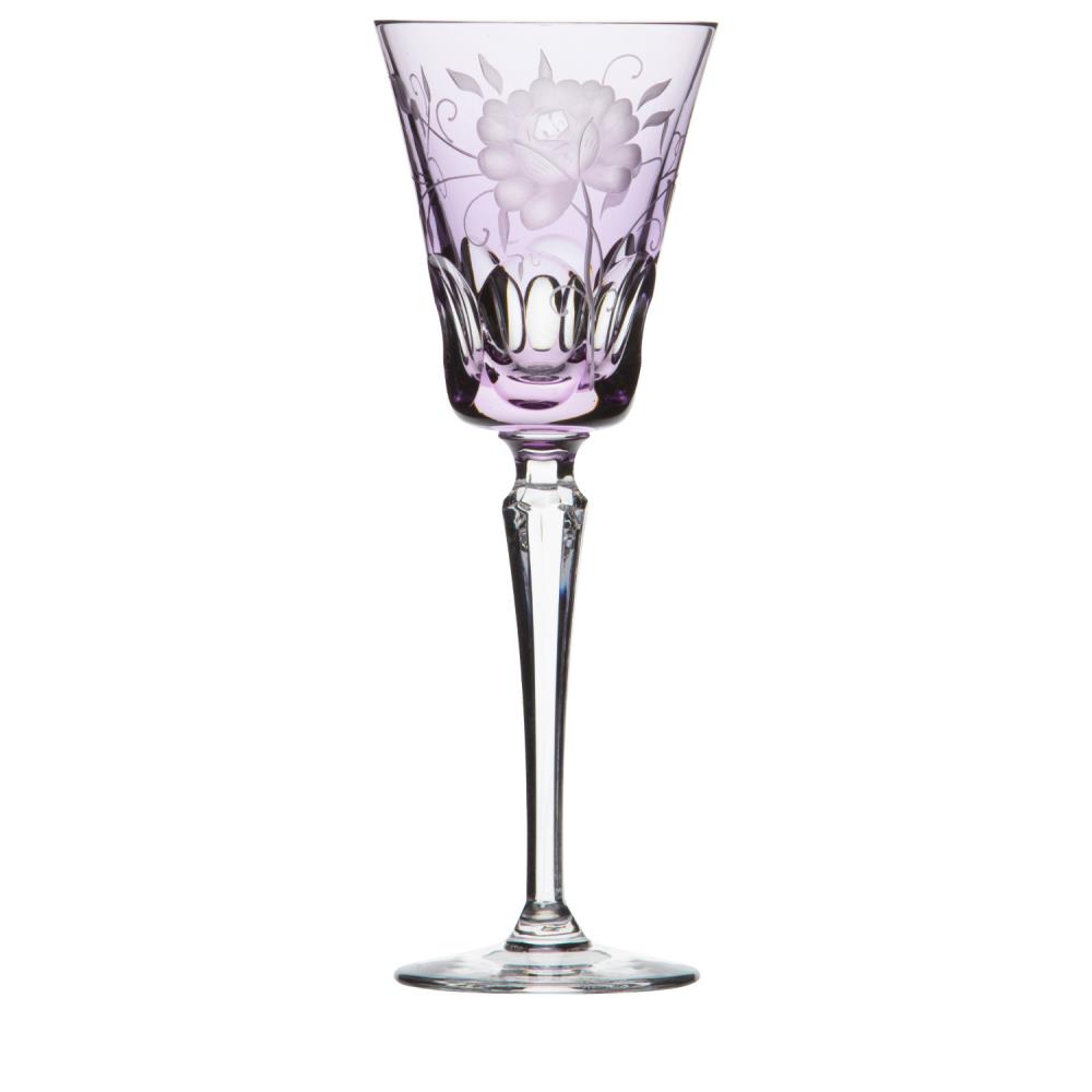Rotweinglas Kristallglas Rose lavender (24,8 cm)