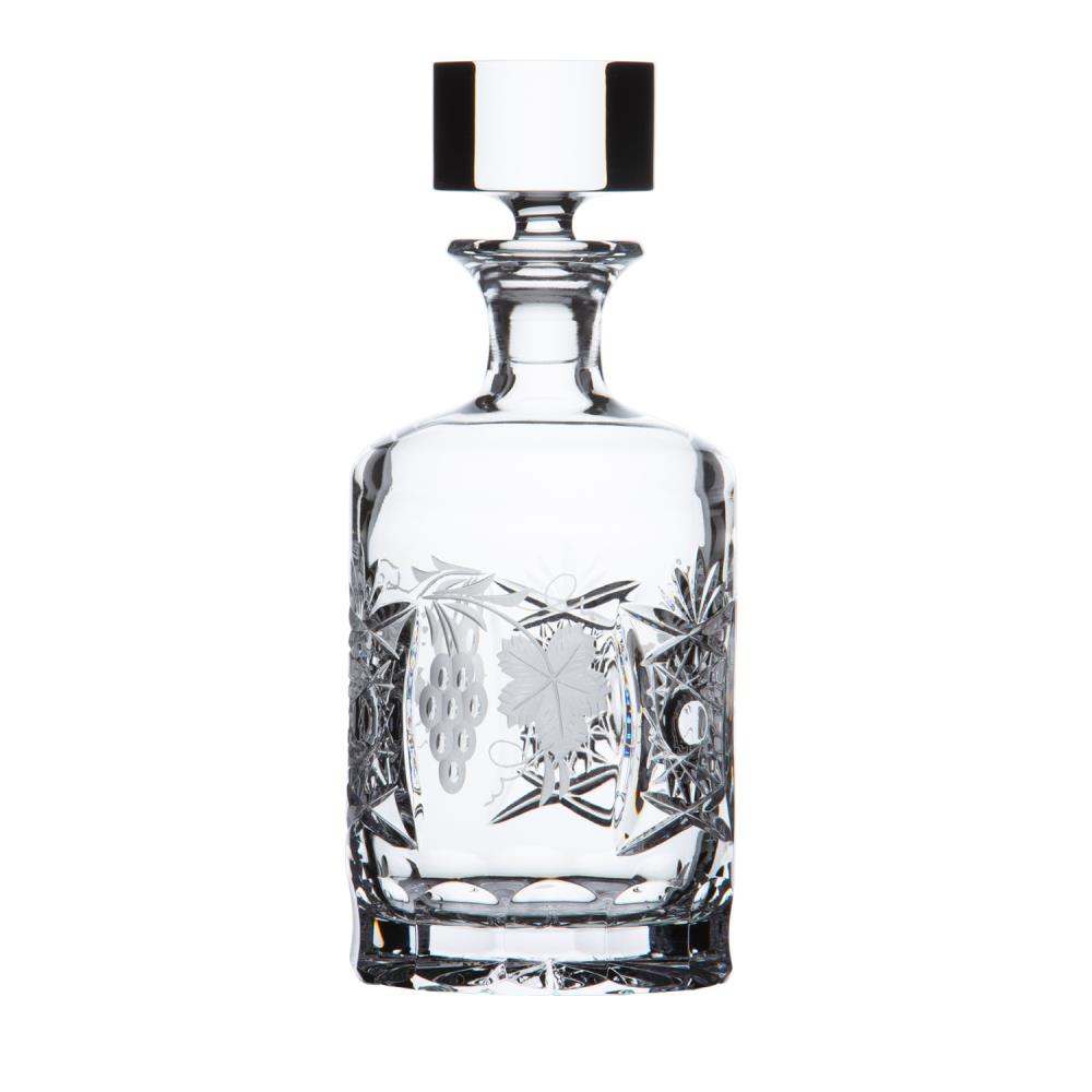 Whiskykaraffe Kristall Traube clear (25 cm)