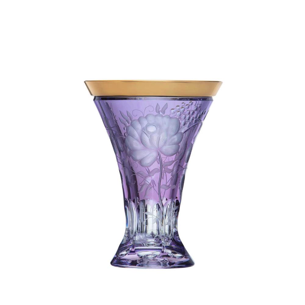 Vase Primerose Gold lavender (26 cm)