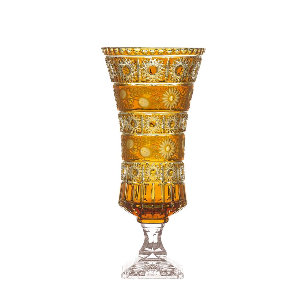Vase Kristallglas Madlein amber (43 cm)
