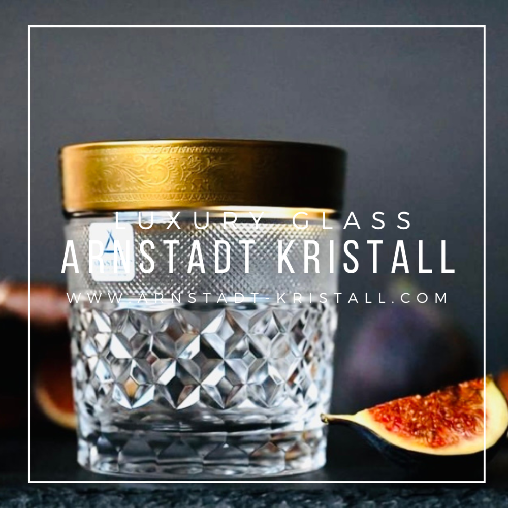 Whiskyglas Kristall Rococo clear (9 cm)
