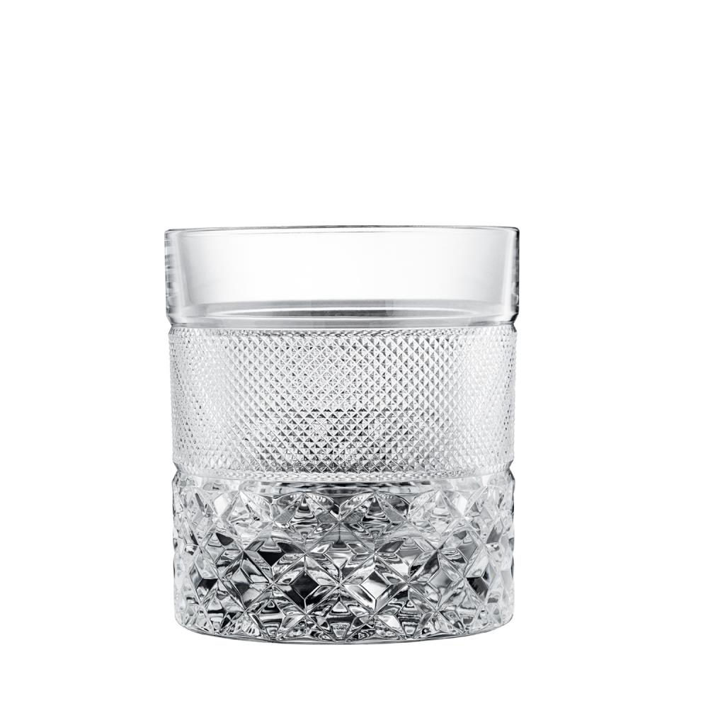 WHISKEY GLASS CRYSTAL OPULENCE CLEAR (9 CM)