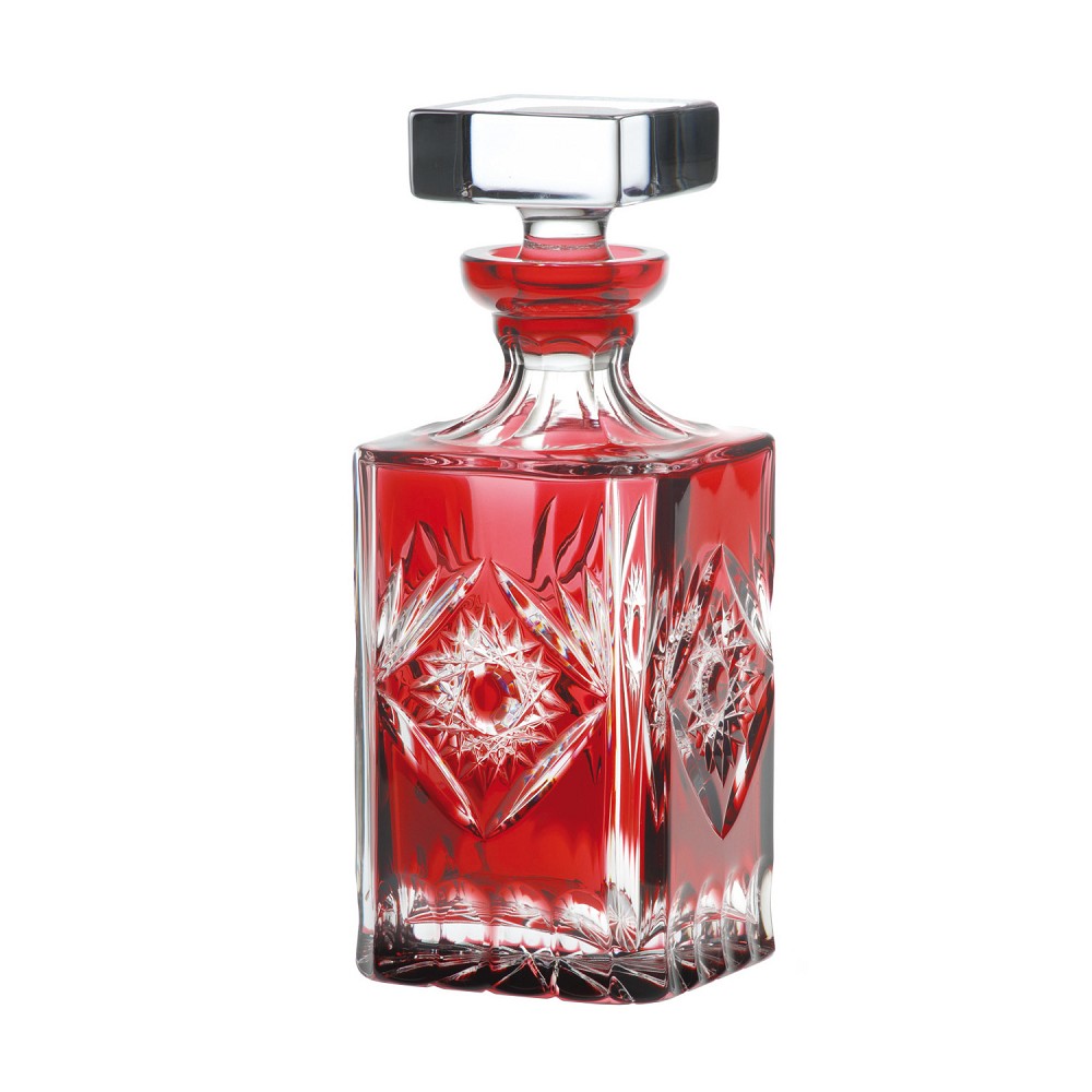 Whiskykaraffe Kristallglas Santra rubin (25 cm)